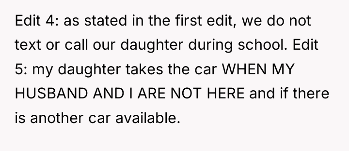 Edit 4: as stated in the first edit, we do...