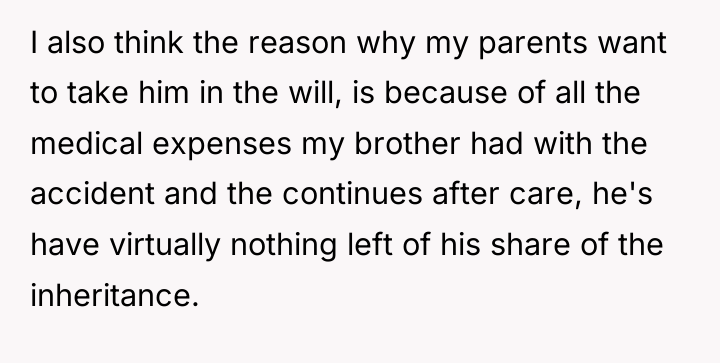 I also think the reason why my parents want to...