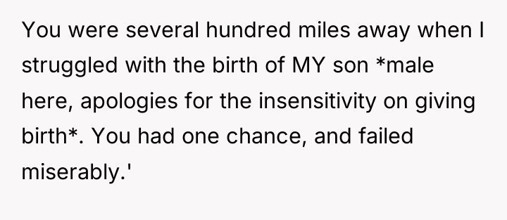 You were several hundred miles away when I struggled with...