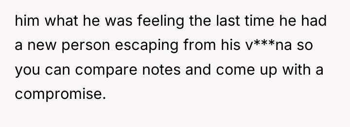 him what he was feeling the last time he had...