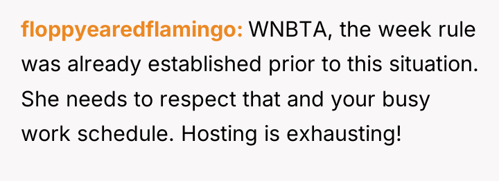 floppyearedflamingo WNBTA, the week rule was already established prior to...