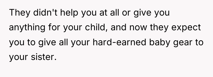 They didn't help you at all or give you anything...