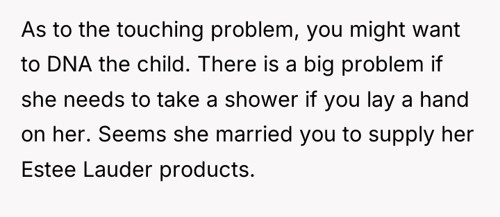 As to the touching problem, you might want to DNA...