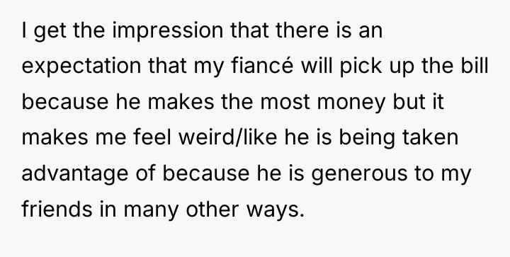I get the impression that there is an expectation that...