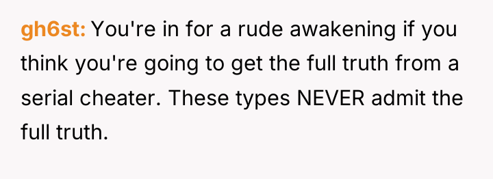 gh6st You're in for a rude awakening if you think...