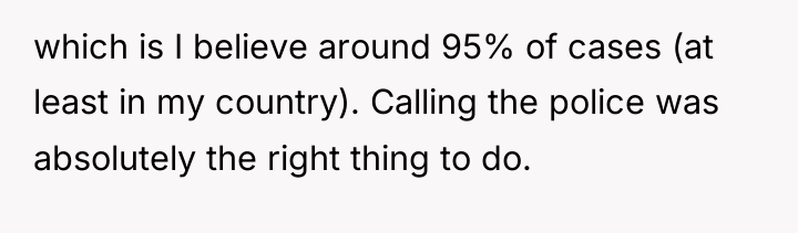 which is I believe around 95% of cases (at least...