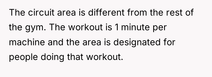 The circuit area is different from the rest of the...