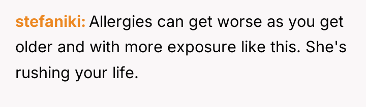 stefaniki Allergies can get worse as you get older and...