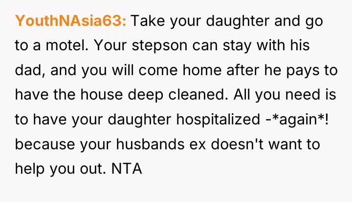 YouthNAsia63 Take your daughter and go to a motel. Your...