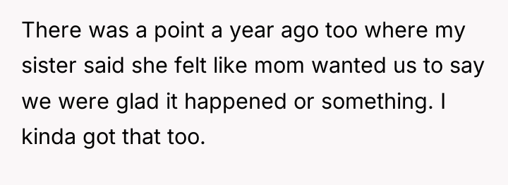 There was a point a year ago too where my...