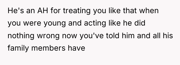 He's an AH for treating you like that when you...
