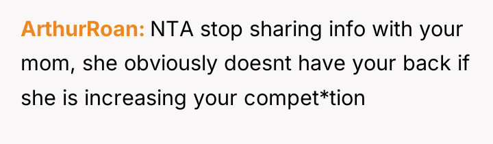 ArthurRoan NTA stop sharing info with your mom, she obviously...