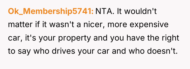 Ok_Membership5741 NTA. It wouldn't matter if it wasn't a nicer,...