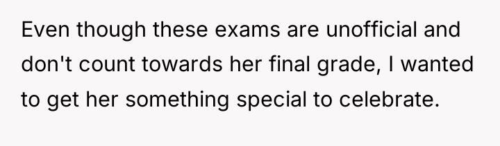 Even though these exams are unofficial and don't count towards...