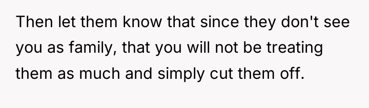 Then let them know that since they don't see you...