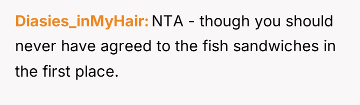 Diasies_inMyHair NTA - though you should never have agreed to...