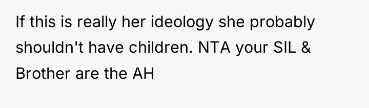 If this is really her ideology she probably shouldn't have...