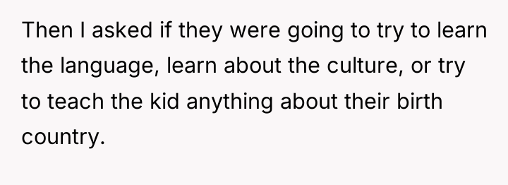 Then I asked if they were going to try to...