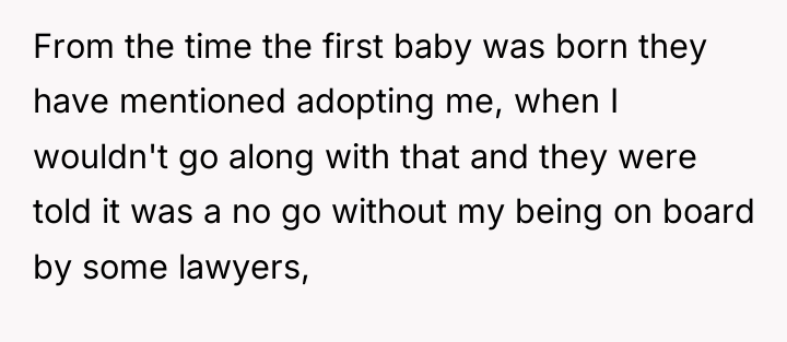 From the time the first baby was born they have...