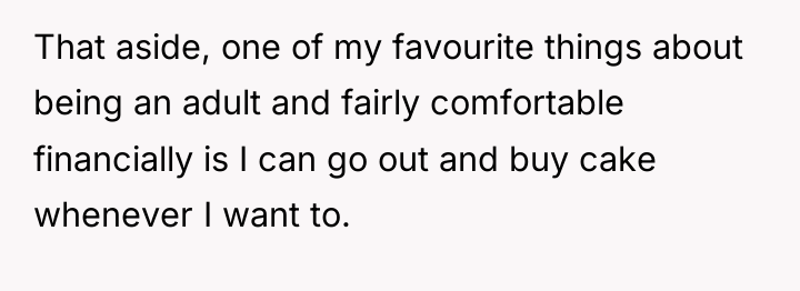 That aside, one of my favourite things about being an...