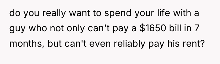 do you really want to spend your life with a...