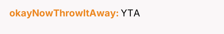 okayNowThrowItAway YTA