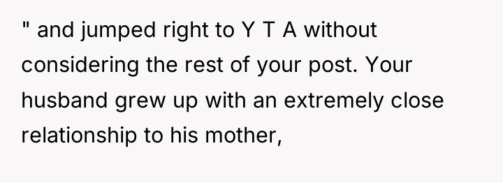 " and jumped right to Y T A without considering...