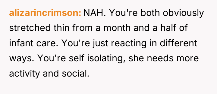 alizarincrimson NAH. You're both obviously stretched thin from a month...