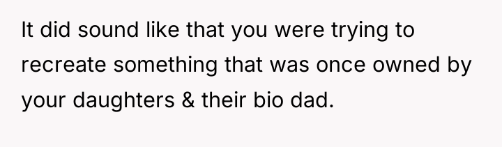 It did sound like that you were trying to recreate...