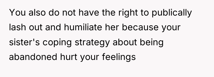 You also do not have the right to publically lash...