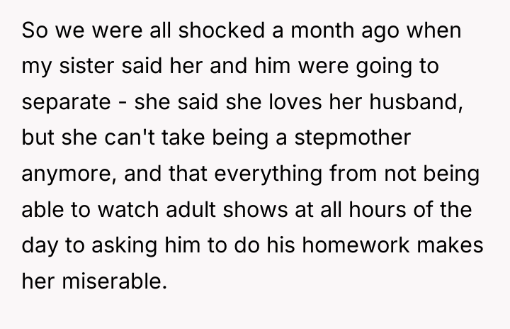 So we were all shocked a month ago when my...