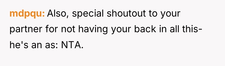 mdpqu Also, special shoutout to your partner for not having...