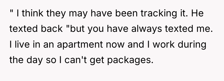 " I think they may have been tracking it. He...