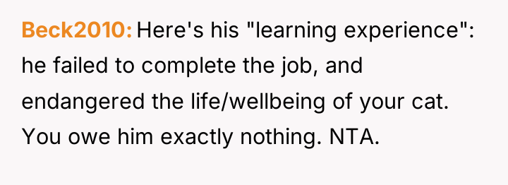 Beck2010 Here's his "learning experience": he failed to complete the...