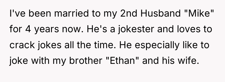 I've been married to my 2nd Husband "Mike" for 4...