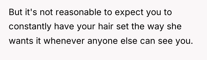 But it's not reasonable to expect you to constantly have...