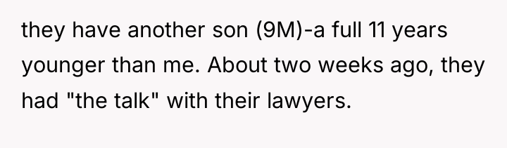 they have another son (9M)-a full 11 years younger than...