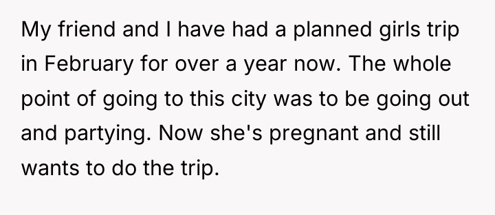 My friend and I have had a planned girls trip...