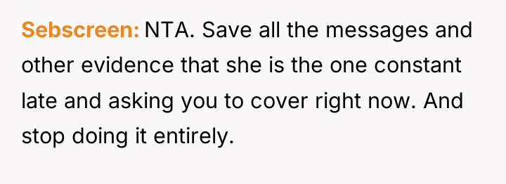 Sebscreen NTA. Save all the messages and other evidence that...
