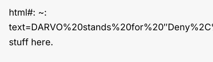 html#: ~: text=DARVO%20stands%20for%20″Deny%2C%20Attack,whistle%20blower%20-%20into%20an) stuff here.