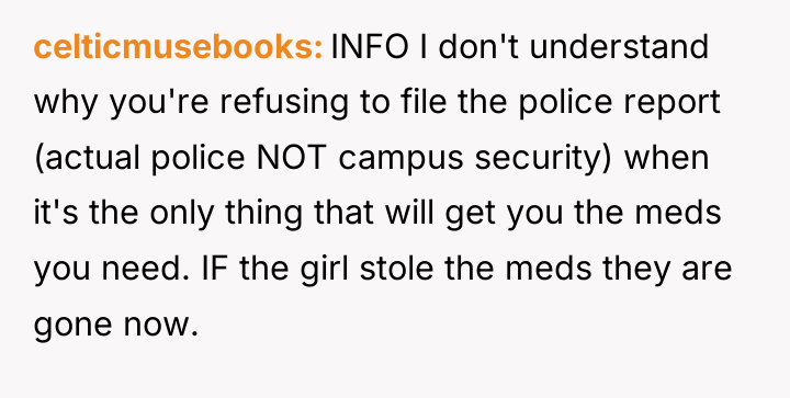 celticmusebooks INFO I don't understand why you're refusing to file...