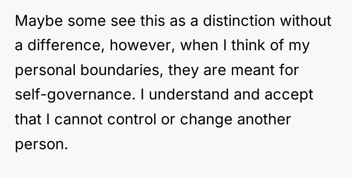 Maybe some see this as a distinction without a difference,...