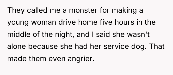They called me a monster for making a young woman...