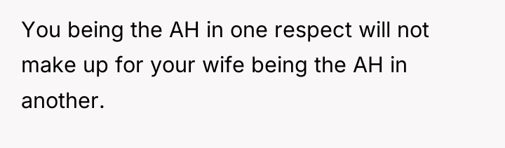 You being the AH in one respect will not make...