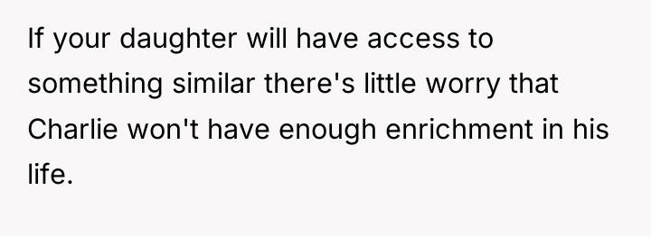 If your daughter will have access to something similar there's...