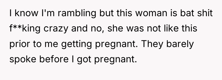 I know I'm rambling but this woman is bat shit...