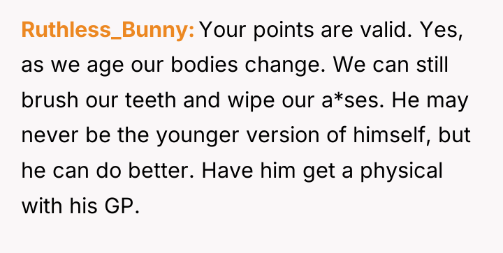 Ruthless_Bunny Your points are valid. Yes, as we age our...