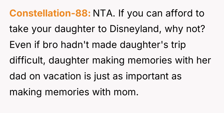 Constellation-88 NTA. If you can afford to take your daughter...