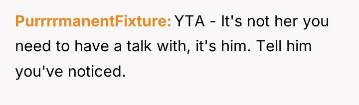 PurrrrmanentFixture YTA - It's not her you need to have...