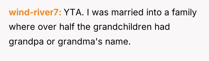wind-river7 YTA. I was married into a family where over...